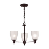 Elk Home 20-Inch Wide Jackson Chandelier, Transitional, Oiled Bronze
