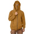 thumbnail image 2 of Mens Balaclava Hoodie Winter Double Hooded Zip Jacket Loose Fit Zip Up Fashion Hoodies Jacket Fleece-Lined Hoodie with Built-In Balaclava Wind-Resistant Streetwear Sweatshirt with Ski Mask, 2 of 8