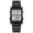 Black/White, variant on Men's Muslim Prayer Watch, Qibla Compass, Hijri Calendar, 30M Water Resistant Digital Wristwatch, 1.57 inches / 40 mm Dial, Adjustable Stainless Steel Band, Ideal Gift for Men, Silver