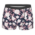 thumbnail image 4 of Goofa Leaves Flower Printed Men's Boxer Briefs Underwear, Moisture-Wicking Underwear, Trunk,Soft and Breathable Cotton Underwear-Medium, 4 of 9
