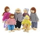 thumbnail image 4 of Puppet Set de madera Niños Humanos Figura humana Juguete Kit de muñecas de muñecas Patrón de juego para niños Random, 6pcs Guardurnaity FN000309-02, 4 of 7