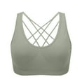 thumbnail image 5 of Womens Bras Back-Smoothing Bra Feature V-Neck Wire-Free Bra Style W-279 Green XXL, 5 of 8