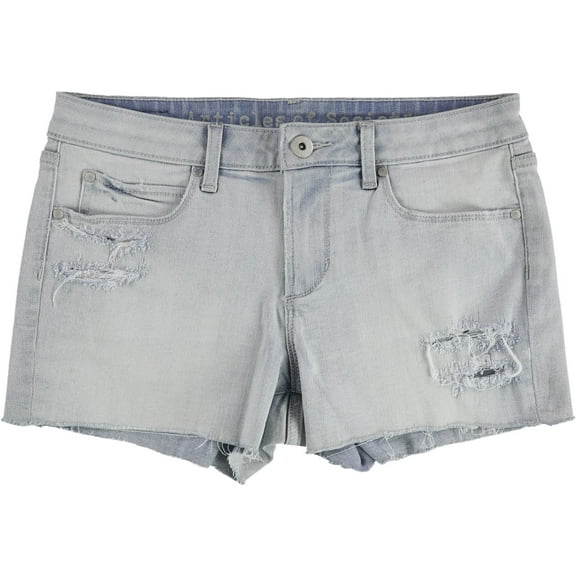 Articles of Society Womens Madre Casual Denim Shorts, Blue, 28