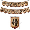 thumbnail image 3 of Kits de decoración de fiesta temática de Harry Potter, globos con bandera para tirar, accesorios para tarjetas de pastel, suministros Vhermosa  BST3093785, 3 of 4