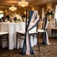 thumbnail image 6 of TACILIP Wedding Decor, 1PC Backrest Of Chair Chair Back Decoration Pearl Chiffon Fabric Beautiful Chiffon Curtain Wedding Hotel Decoration Chair Cover, Womens Gifts, 6 of 6