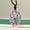 Pink-, variant on Fashion Hand-Carved Nine-Tailed Fox Pendant Necklace Chinese Amulet Women Man#-Green-