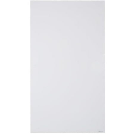 48 x 85 in. InvisaMount Vertical Glass Dry-Erase Board, White