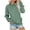 Army Green-Pullover, variant on Utoimkio Womens Casual Long Sleeve Crewneck Sweatshirts Solid Lightweight Pullover Tops Fall Loose Fit Tunic Tops Shirts with Pockets