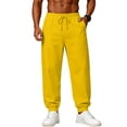 thumbnail image 2 of Men's Baggy Sweatpants Wide Leg Drawstring Sweat Pants, Casual Lounge Joggers with Pockets Slacks S, 2 of 5