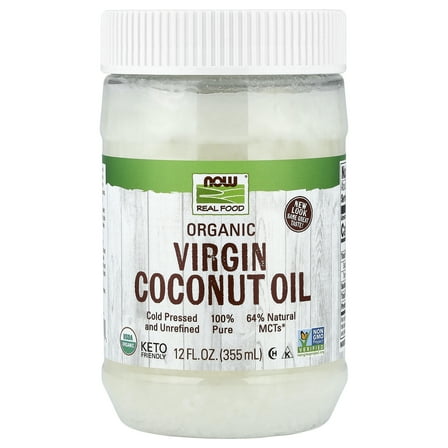Virgin Coconut Oil by Now Foods 12 oz.