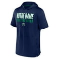thumbnail image 2 of Men's Fanatics  Navy Notre Dame Fighting Irish Core Read Hoodie T-Shirt, 2 of 3