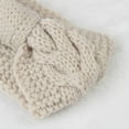 thumbnail image 6 of Wancir 4 Pack Winter Knit Headbands Twist Cable Head Wraps Fuzzy Lined Headband Knotted Crochet Turban Thick Ear Warmer Elastic Hair Band Accessories for Girls Women, 6 of 9