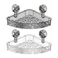 thumbnail image 5 of QHUDLV Shower Corner Shelf,Suction Cup Rack,Soap Organizer Holder, 5 of 9