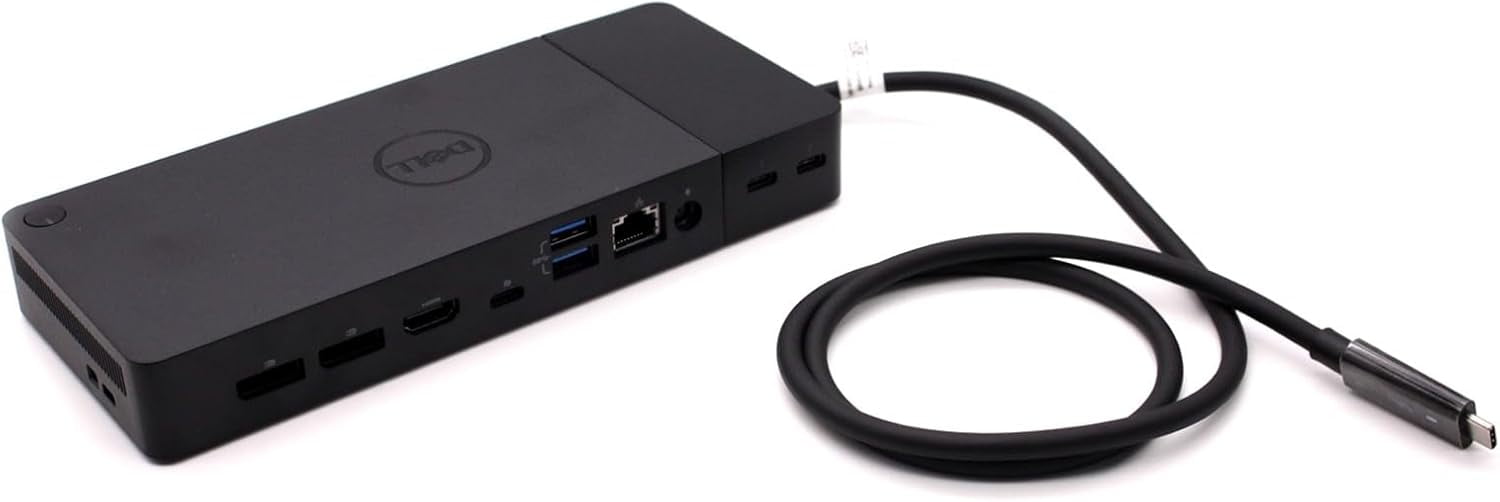 Dell Thunderbolt Dock WD22TB4 / K20A Thunderbolt 4 USB-C 19.5V 9.23A Docking Station MT6V9 K20A001 w/ 180w AC Adapter