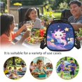 thumbnail image 5 of Yuyamidu Kawaii Axolotl Girls Backpack Set 3 in 1, 17 Inch School Backpack with Lunch Bag and Pencil Case, Large Capacity Bookbag for Elementary Middle School Girls, 5 of 7