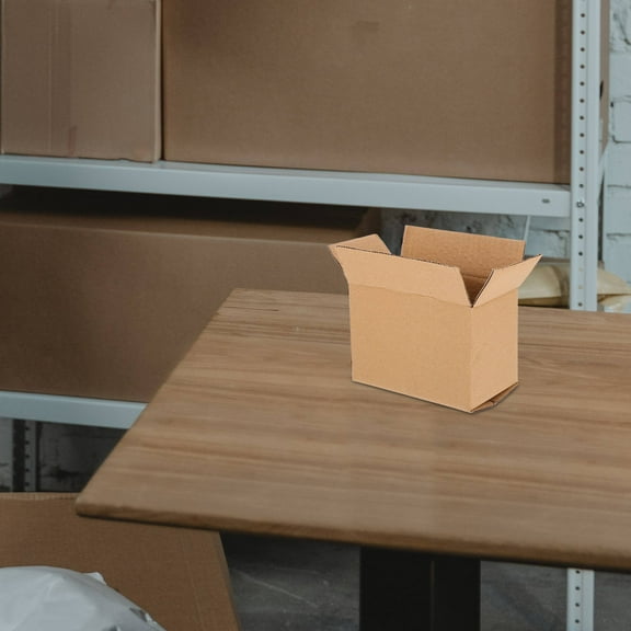 MLINS 10pcs Shipping Boxes Small Cardboard Boxes Kraft Corrugated Boxes Mailer Shipping Mailer Small Mailing Packing Boxes For Packing Moving Mailing Storage