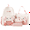 Pink, variant on 4PCs kawaii Cinnamoroll backpack set Coin Purse accessories anime cartoon travel aesthetic gifts bag with cute pins shoulder bag small canvas bag