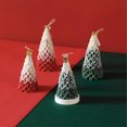 thumbnail image 3 of Vela Perfumada Ticfox Árbol de Navidad Decoración Atmósfera Roja 4,5 x 4,5 x 10 cm, 3 of 14