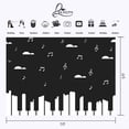 thumbnail image 3 of ABPHOTO Polyester 7x5ft Music Elements Backdrop Piano Black and White Keys Music Elements Photography Background and Studio Photography Backdrop Props, 3 of 5