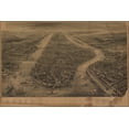 thumbnail image 1 of 24"x36" Gallery Poster, map of New York city 1867 P2, 1 of 1