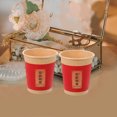 thumbnail image 4 of CIMAXIC Wedding 50pcs Paper Cups Disposable Wedding Party Cups Disposable Paper Cups Single Use Cups For Party,3.15"X2.76"X2.76", 4 of 5