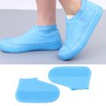 thumbnail image 4 of Fundas Impermeables Para Zapatos, Antideslizantes, Plegables, De Silicona, Impermeables, Para Zapatos, Azul, Suave, Para Niños, Para Viajar ANGGREK Otros, 4 of 8