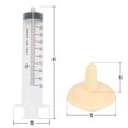thumbnail image 4 of 3 Pcs/set Pet Feeding Syringes Set Bite-resistant High Temperature Resistant Feeding Pacifiers With Graduated For Newborn Small Animals, 4 of 7