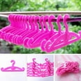 thumbnail image 3 of 20 Pcs Pink Plastic Doll Hangers for 1/6 Scale Dolls, Handmade Doll Closet Organization Accessories, 3 of 9