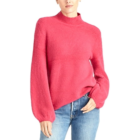 RACHEL Rachel Roy | Ribbed Turtleneck Sweater | Pink
