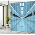 thumbnail image 5 of Ambesonne Space Shower Curtain, Science Ficion Galaxy, 69"Wx70"L, Pale Blue, 5 of 5
