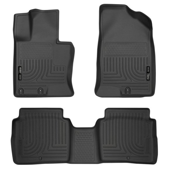 Husky Liners WeatherBeater Floor Mats 1st & 2nd Row for 2011-2015 Kia Optima