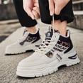 thumbnail image 5 of 2026 Spring Men'S High-Top Sneakers, Trendy Versatile Thick-Soled Height-Increasing Casual Running Dad Shoes, 5 of 7