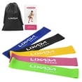 thumbnail image 1 of Lixada 5-Piece Exercise Resistance Loop Bands with Carrying Bag, Latex Strength Training Stretch Loop Bands, Fitness Bands, Home Fitness Physical Therapy, 1 of 8