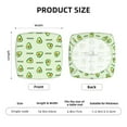 thumbnail image 6 of Easygdp Green Avocado Square Chair Cushion Cover Stretch Chair Seat Covers Removable Washable for Hotel, Bedroom, Office, 6 of 9