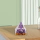 thumbnail image 4 of Ganfancp Estilos Pirámides Cristal Piedra Triturada Pirámides Home Crafts Resina Adornos Bar Decoración 5Cm Ofertas Flash Liquidación 1X Torre de Energía de Cristal, 4 of 6