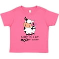 thumbnail image 3 of Inktastic Sorry, I'm a Bit Moody Today Cute Cow Pun Boys or Girls Toddler T-Shirt, 3 of 5