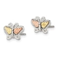 thumbnail image 2 of FB Jewels Sterling Silver & 12K Butterfly Post Earrings, 2 of 3
