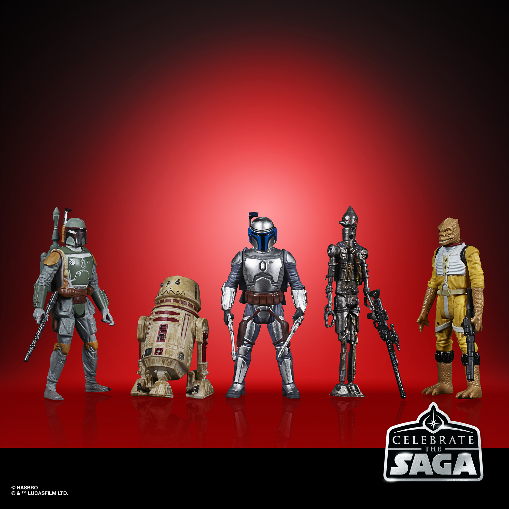 Star Wars Celebrate the Saga Toys Bounty Hunters Action Figure Set, Accessories - image 5 of 7