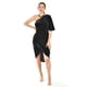 thumbnail image 1 of Vestido de terciopelo de un hombro Roman Fashion /Juvenil, 42723 (Negro) negro G, 1 of 4