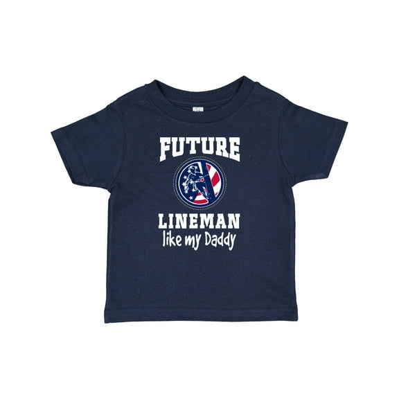 Inktastic Future Lineman Like Daddy Boys Baby T-Shirt