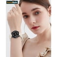 thumbnail image 6 of XIHAMA One Click No Gap Magnetic Braided Bands Compatible with Samsung Galaxy Watch 7 6 4 5 FE Band 40mm 44mm/Watch 6 4 Classic 47mm 43mm 42mm 46mm/Watch 5 Pro 45mm, 20mm Elastic Nylon Sport Strap Men, 6 of 9