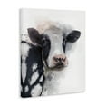 thumbnail image 4 of Stupell Industries Black & White Calf Animals Painting Wrapped Canvas Art Print Wall Art, 24 x 30, 4 of 8