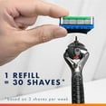 thumbnail image 3 of Gillette Fusion ProGlide Power Razor with 1 Blade Refill 1 ea (Pack of 2), 3 of 5