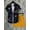 Navy, variant on Men's Shirt Hawaiian Sets Casual Button Down Short Sleeve Shirt and Solid Color Quick Dry Beach Shorts Yellow M