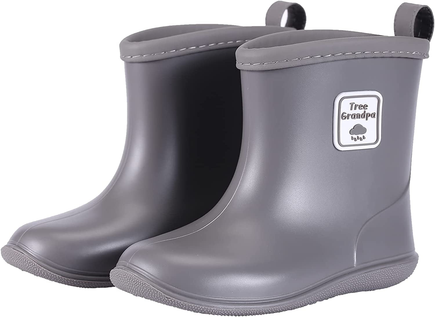 stenografi kan ikke se Metafor QWZNDZGR Toddler Rain Boots for Boys Girls Kids Rain Shoes,Lightweight and  Waterproof Baby rain boots with Easy on - Walmart.com