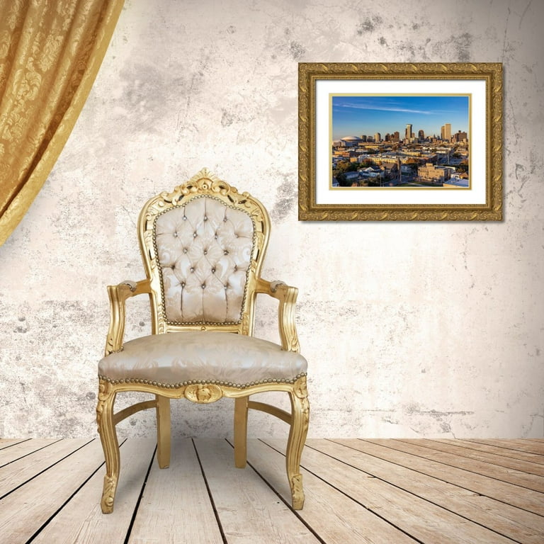 Haney, Chuck 32x23 Gold Ornate Wood Framed with Double Matting