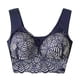 thumbnail image 1 of Sujetador deportivo de encaje sexy para dormir, ropa interior de gran tamaño sin aros de acero, para chicas gorditas, sujetador push up fino, 1 of 5