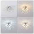 thumbnail image 5 of DENEST Crystal Chandelier Pendant Light Indoor 6-Lights Elegant Lamp Fixture Modern, 5 of 12