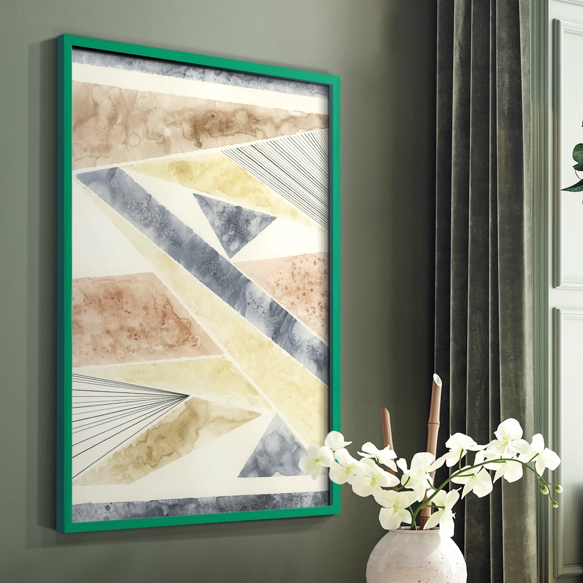 Untitled in Paper Solid Wood 8 x 10 Framed Print