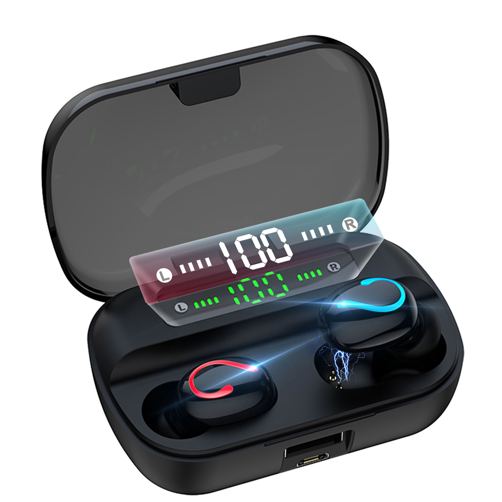 True Wireless Earbuds, Bluetooth 5.0 Headphones inEar Stereo Wireless